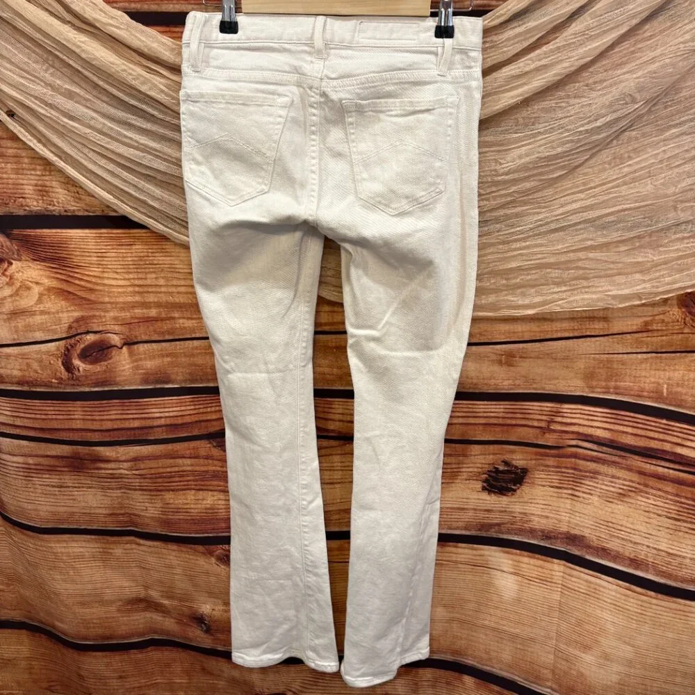 A/X Armani Exchange Womens White Skinny‎ Bootcut Y2K Jeans Size 28S